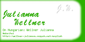 julianna wellner business card